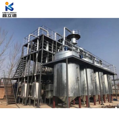 large scale petroleum refinery/used tire dismantling machine/waste oil refinery plant